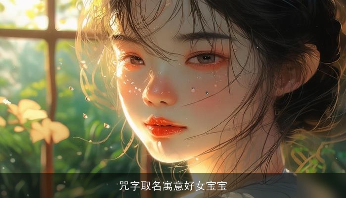 咒字取名寓意好女宝宝