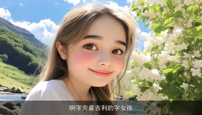 咧字旁最吉利的字女孩