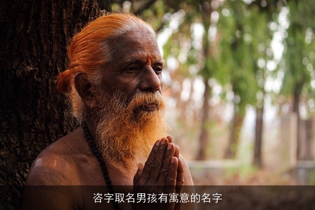 咨字取名男孩有寓意的名字