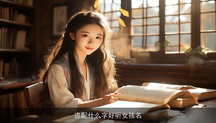 咨配什么字好听女孩名