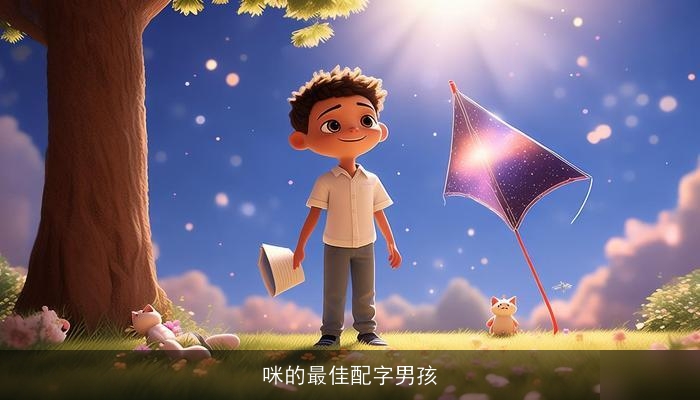咪的最佳配字男孩