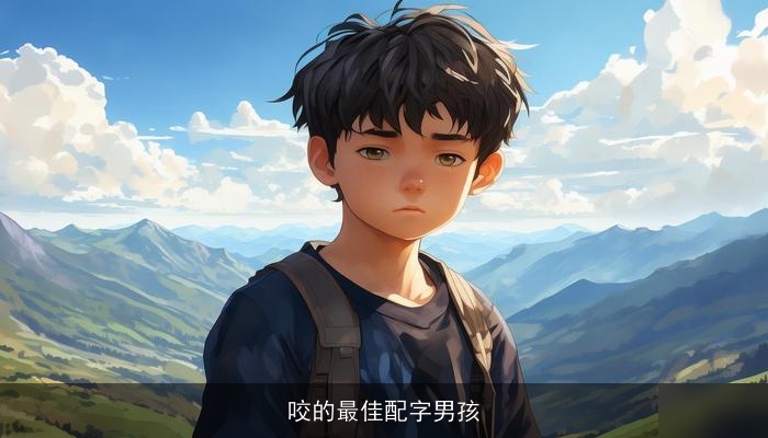 咬的最佳配字男孩