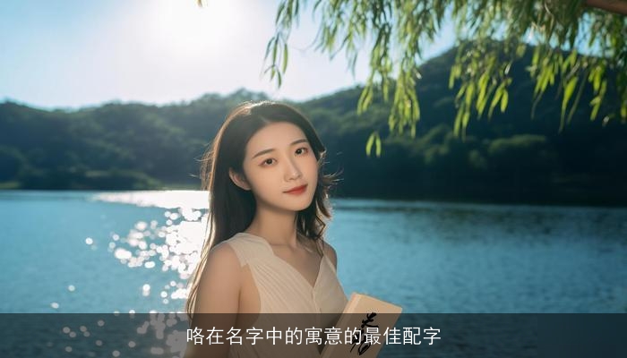 咯在名字中的寓意的最佳配字