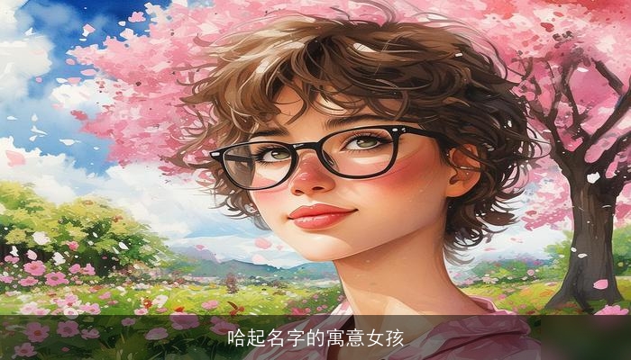 哈起名字的寓意女孩