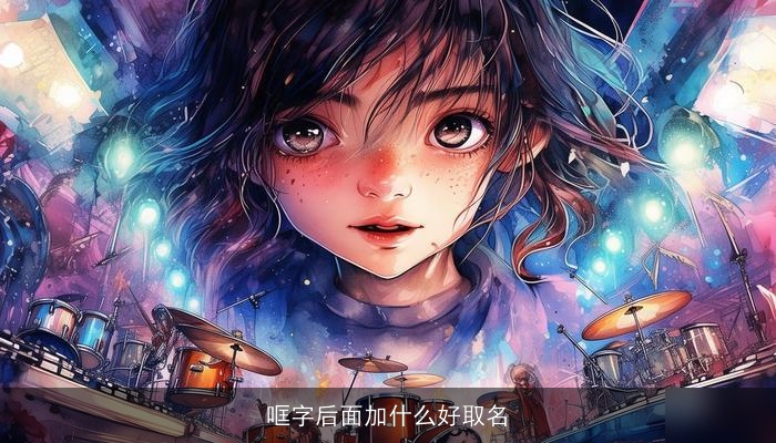 哐字后面加什么好取名