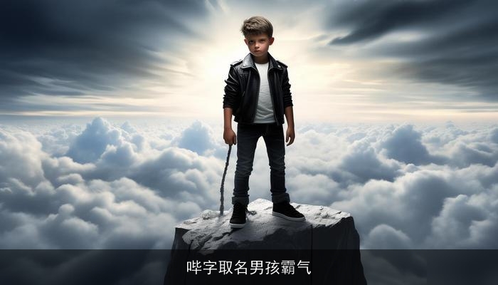 哔字取名男孩霸气