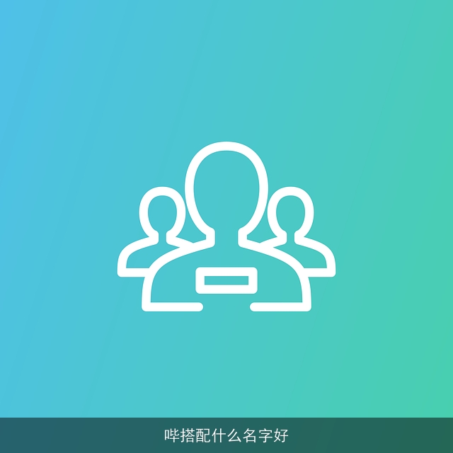 哔搭配什么名字好