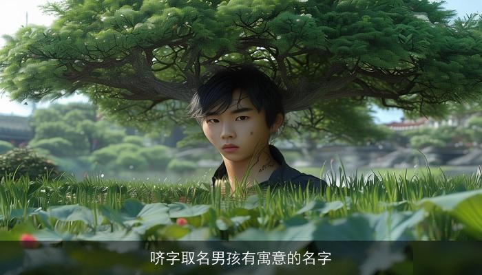 哜字取名男孩有寓意的名字