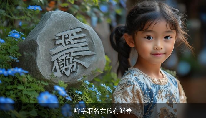 哞字取名女孩有涵养