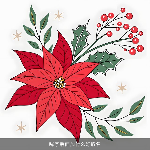 哞字后面加什么好取名