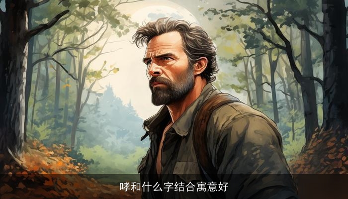 哮和什么字结合寓意好