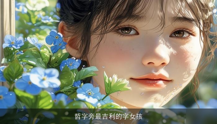 哲字旁最吉利的字女孩
