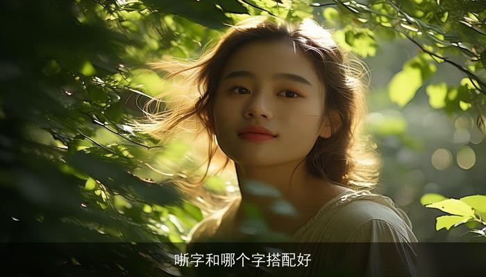 哳字和哪个字搭配好