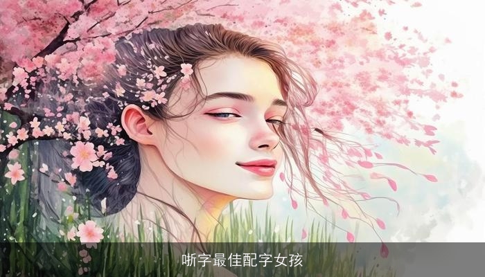 哳字最佳配字女孩