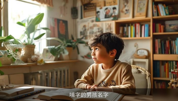 哺字的男孩名字
