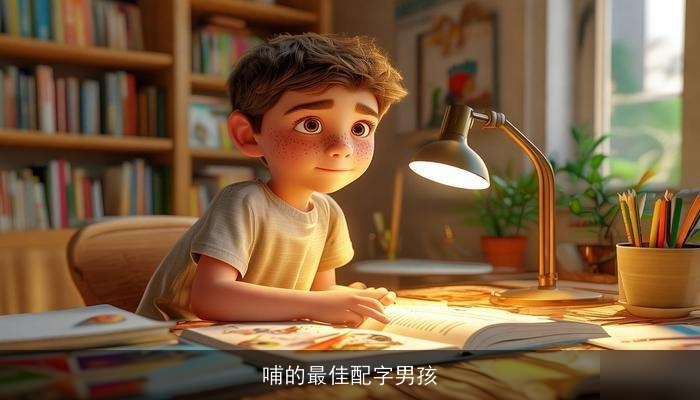 哺的最佳配字男孩