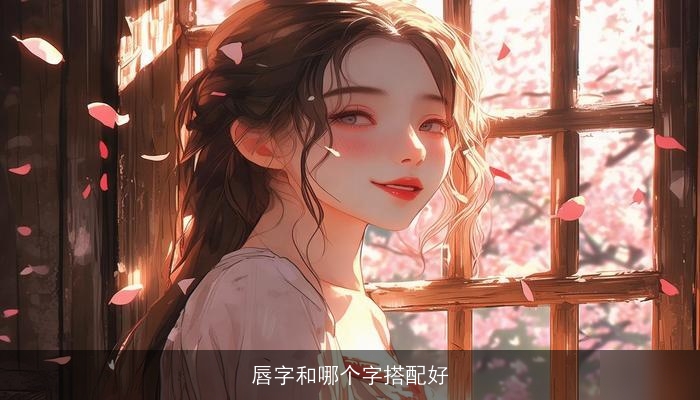 唇字和哪个字搭配好