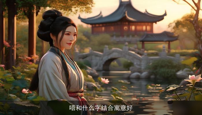 唔和什么字结合寓意好