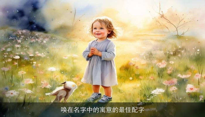 唤在名字中的寓意的最佳配字
