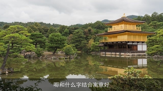 唧和什么字结合寓意好