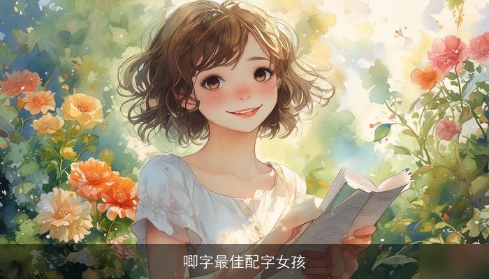 唧字最佳配字女孩