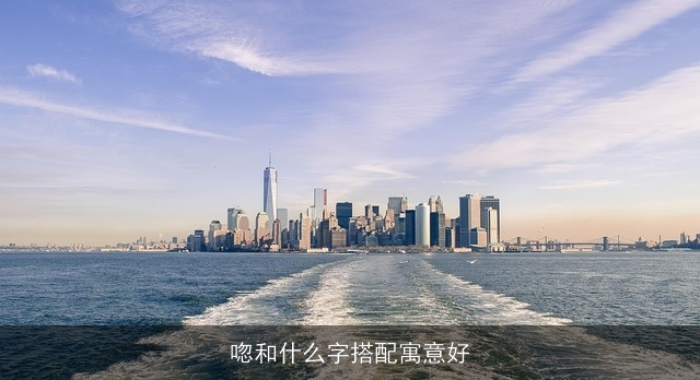唿和什么字搭配寓意好