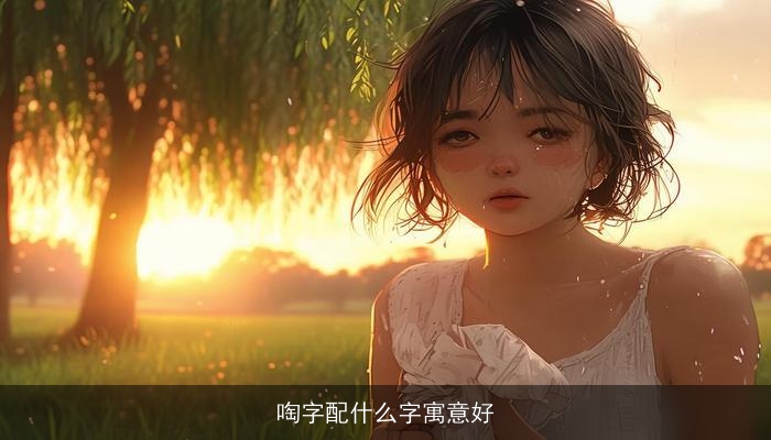 啕字配什么字寓意好