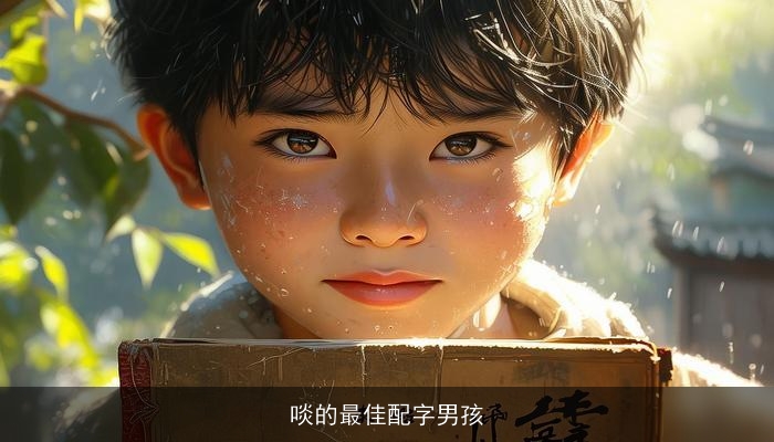 啖的最佳配字男孩