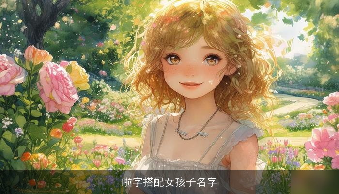 啦字搭配女孩子名字