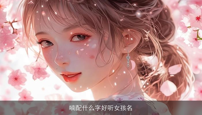 喃配什么字好听女孩名