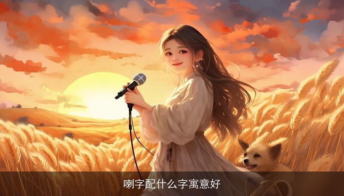 喇字配什么字寓意好
