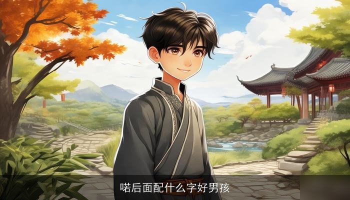 喏后面配什么字好男孩