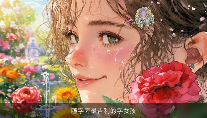 喧字旁最吉利的字女孩