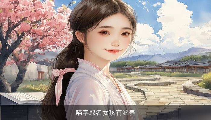 喵字取名女孩有涵养