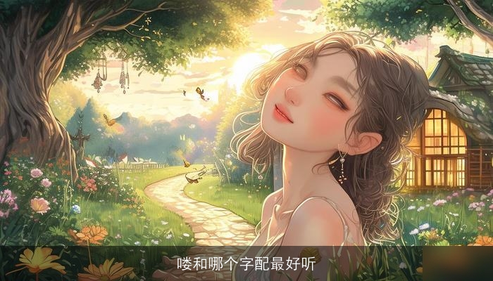 喽和哪个字配最好听