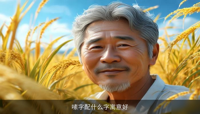 嗉字配什么字寓意好