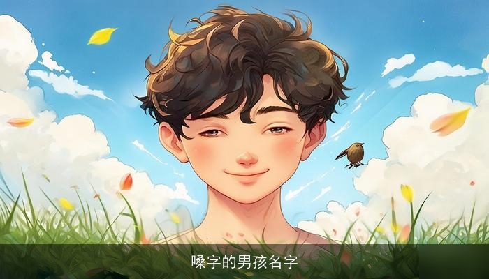 嗓字的男孩名字