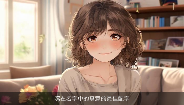 嗦在名字中的寓意的最佳配字