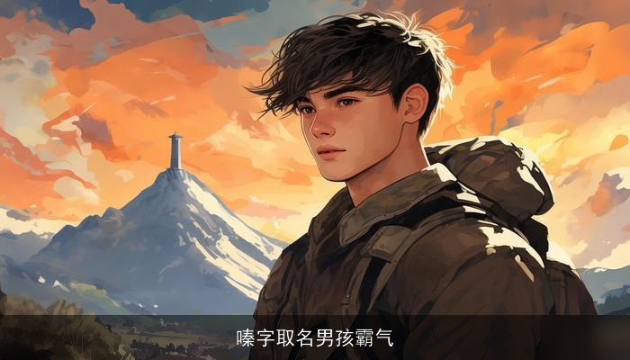 嗪字取名男孩霸气