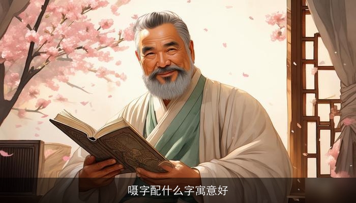 嗫字配什么字寓意好