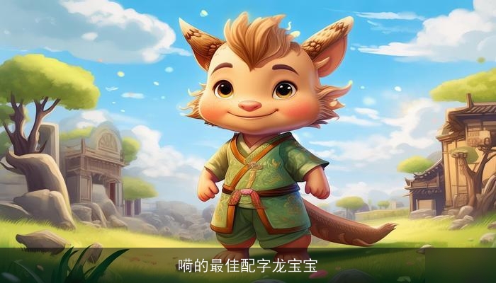 嗬的最佳配字龙宝宝