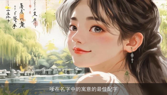 嗲在名字中的寓意的最佳配字
