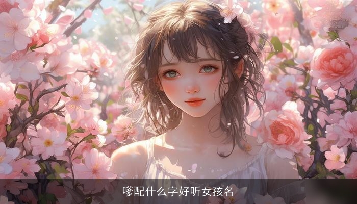 嗲配什么字好听女孩名