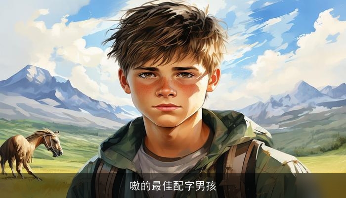 嗷的最佳配字男孩