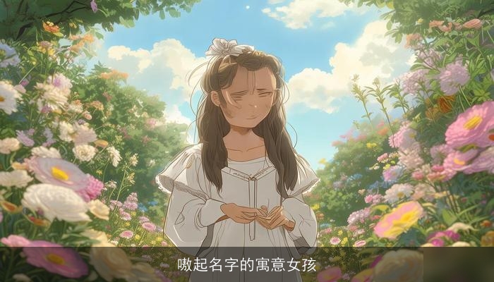 嗷起名字的寓意女孩