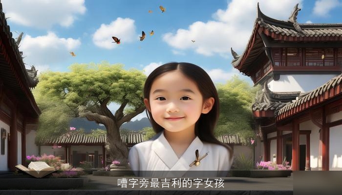 嘈字旁最吉利的字女孩