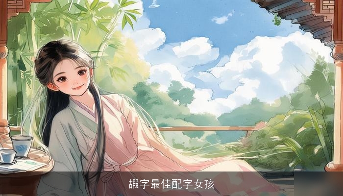 嘏字最佳配字女孩