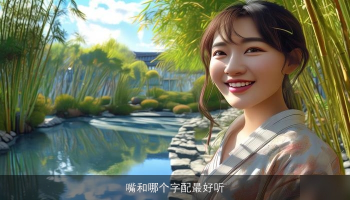 嘴和哪个字配最好听