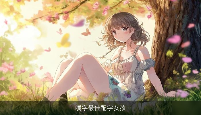 噗字最佳配字女孩