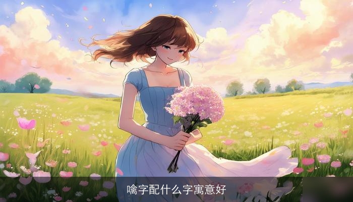 噙字配什么字寓意好